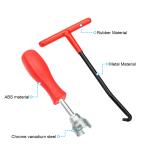 Metal Brake Caliper Spring Tool Kit with T-Handle