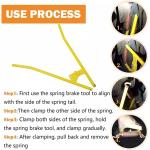 Heavy-Duty Brake Shoe Spring Installer Tool