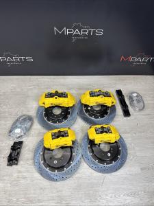 BMW E46 M3 Brembo Big Brake Kit - Yellow Calipers