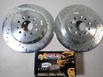 Power Stop K8846 Rear Drilled Slotted Brake Kit