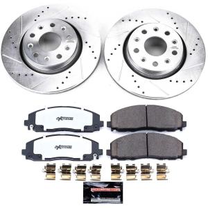 Power Stop Z36 Front Brake Pads and Rotor Kit
