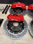 BMW E46 M3 Brembo Big Brake Kit Red Calipers