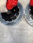 BMW E46 M3 Brembo Big Brake Kit Red Calipers