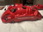 Porsche GT4 FRONT & REAR OEM BREMBO CALIPERS Big BRAKE less than 1k Miles w/Pads
