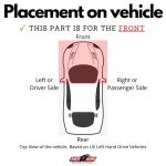 StopTech 83.160.6D00.R1 Big Brake Kit w/2 Piece Rotor Fits 08-13 1 Series M M3