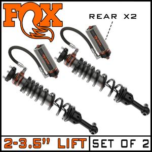 FOX 3.0 Race Internal Bypass 2-3.5" Rear Coil-Overs Shocks 2021-2026 Ford Bronco