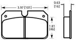 Performance Friction 7754.01.16.44 01 Compound Brake Pads (Set of 4) NEW Wilwood