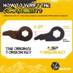 1-3" Torsion Bar Lift Kit for Silverado Sierra