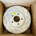 EBC Brakes Slotted Disc Brake Rotors Front Pair