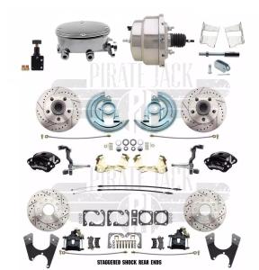 1968-69 Camaro Wilwood Disc Brake Kit with Chrome Booster
