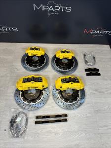 BMW E46 M3 Brembo Big Brake Kit Yellow Calipers