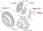 Wilwood AERO4 Rear Brake Kit for GM Trucks/SUVs