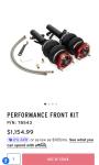 Airlift Suspension Kit for 2011-2018 Mazda 3/Ford Focus