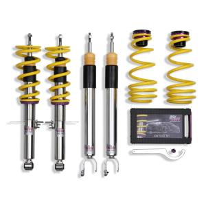 KW Adjustable Coilovers with Compression and Rebound Tech