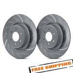 EBC Sport Dimpled & Slotted Brake Rotors for Jetta