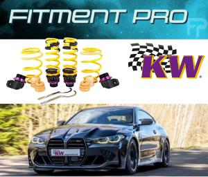KW Adjustable Height Springs for 21+ BMW M2/M3/M4