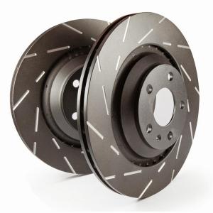 EBC Brakes USR1535 Slotted Rotors for Quiet Performance
