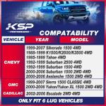 1-3" Front Lift Kit for Chevy GMC Trucks