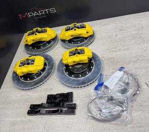 BMW E46 M3 Brembo Big Brake Kit with Yellow Calipers