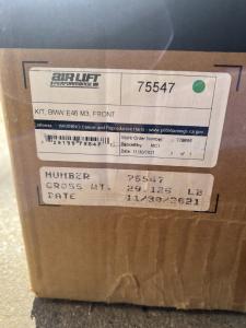 E46 M3 Front Suspension Upgrade Kit