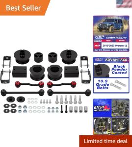 KSP 2.5in Steel Lift Kit for Jeep Wrangler