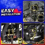 KSP 2.5in Steel Lift Kit for Jeep Wrangler