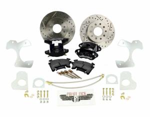 Wilwood Black Calipers Rear Disc Brake Kit 1978-88