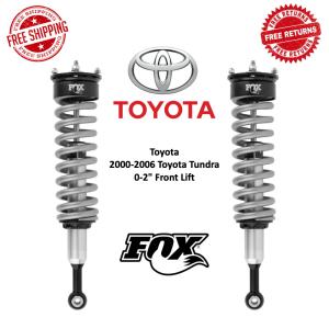 Fox Performance Coil-Over Shocks for 00-06 Tundra
