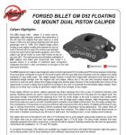 Chevy C10 Truck Rotor and Wilwood Caliper Kit