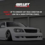Air Lift Performance Front Air Suspension Kit for Lexus LS400