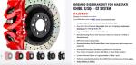 Maserati Ghibli Quattroporte Brembo Brake Kit