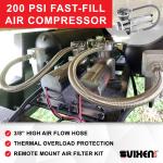 Air Suspension Kit with 200PSI Compressor