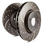 EBC Turbo Groove Front Brake Rotors for Dodge Challenger