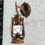 Rustic Wall-mounted Vintage Indoor Lantern Sconce