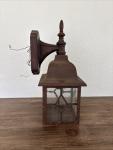 Copper Metal Indoor/Outdoor Wall Lantern Lamp