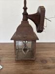 Copper Metal Indoor/Outdoor Wall Lantern Lamp