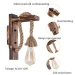 Rustic Indoor Wall Lantern for Living Spaces