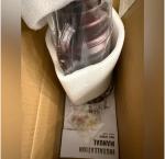 Rustic Wall Sconce Lantern with Glass Shade