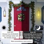 Set of 2 Metal Farmhouse Lanterns with Flameless Candles