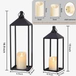 Modern Farmhouse Lantern for Indoor and Outdoor Use