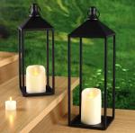 Modern Farmhouse Lantern for Indoor and Outdoor Use
