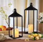 Modern Farmhouse Lantern for Indoor and Outdoor Use
