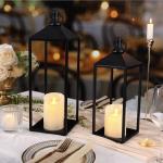 Modern Farmhouse Lantern for Indoor and Outdoor Use
