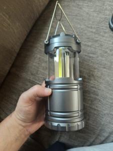 Bright Collapsible Battery-Powered Indoor Lantern