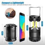 2 Pack Waterproof LED Battery Lanterns for Emergencies