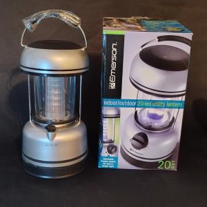 Emerson 12-White LED Battery Operated Lantern