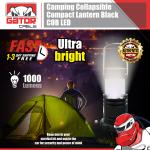 2-Pack LED Battery Lanterns, Portable & Collapsible