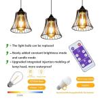 YIKEGE LICHT Boho Indoor Lantern with Remote