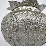 Antique Silver Moroccan Lantern Hanging Pendant Light