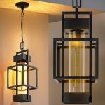Hotsonic 15'' Indoor Outdoor Pendant Lantern Light